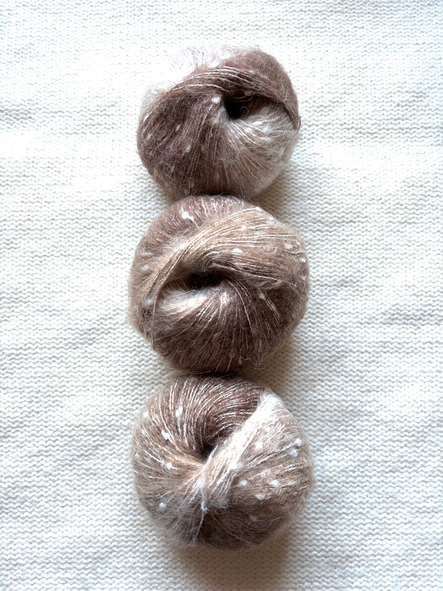 3 balls x 50g Mohair yarn : Gradient  Multicolour : 11