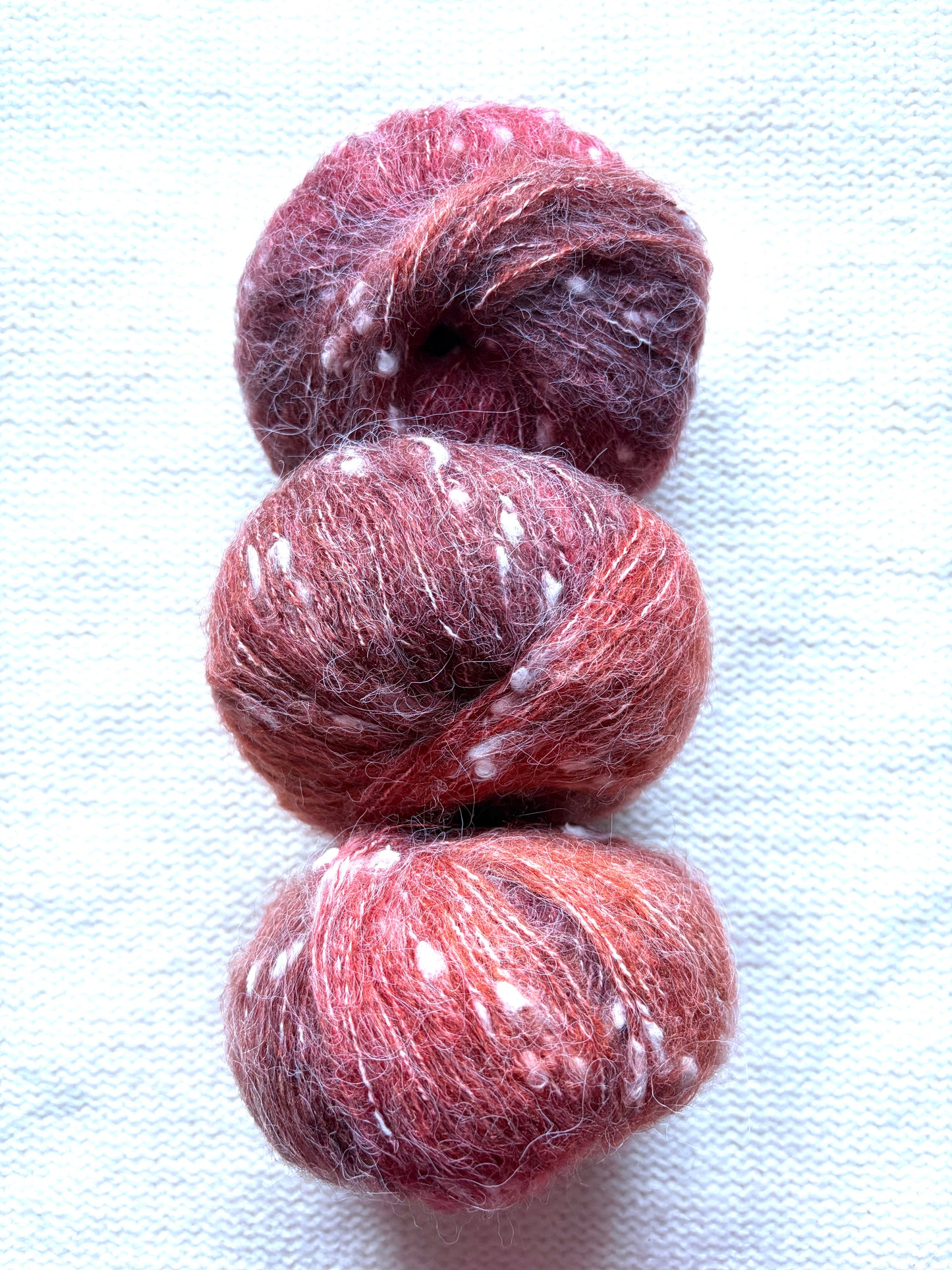 3 balls x 50g Mohair yarn : Gradient  Multicolour : 17