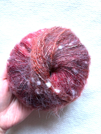 3 balls x 50g Mohair yarn : Gradient  Multicolour : 17