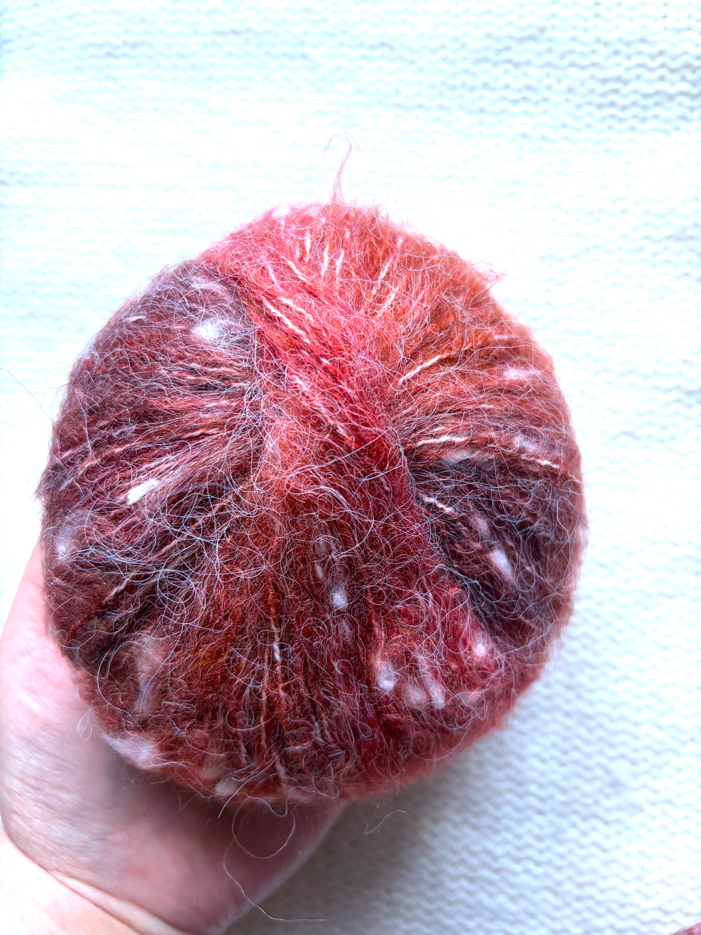 3 balls x 50g Mohair yarn : Gradient  Multicolour : 17