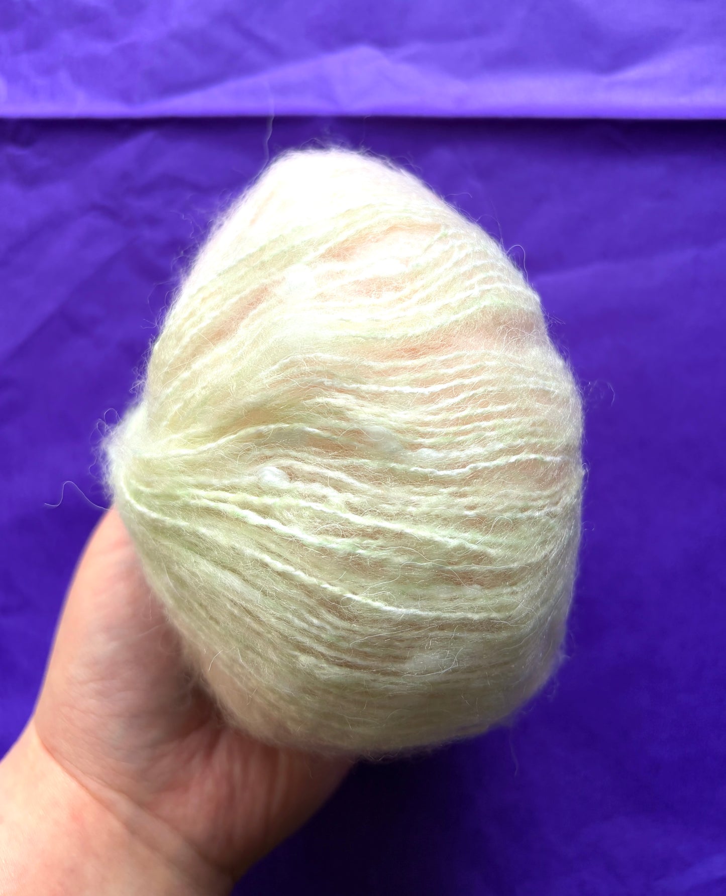 3 balls x 50g Mohair yarn : Gradient  Multicolour : 12