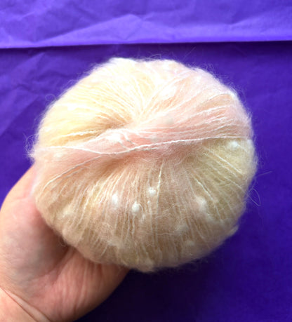 3 balls x 50g Mohair yarn : Gradient  Multicolour : 12