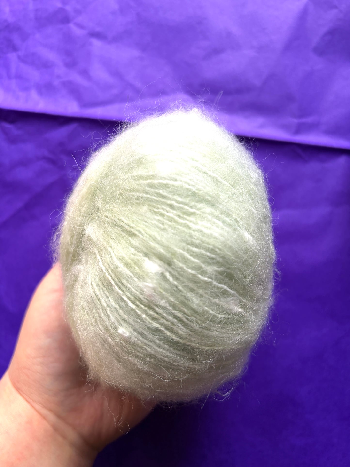 3 balls x 50g Mohair yarn : Gradient  Multicolour : 02