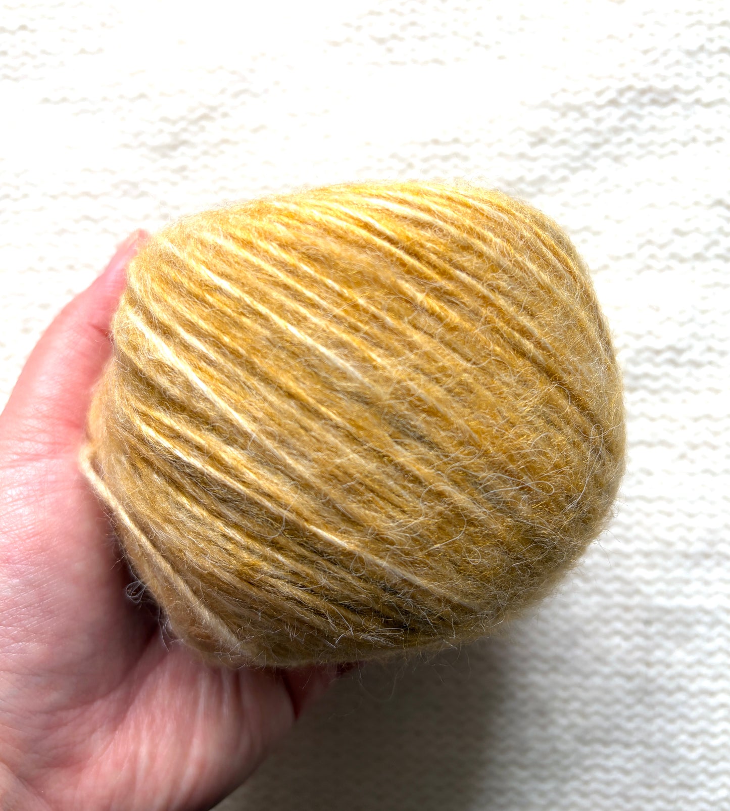 2 cakes x 50g Gradient Wool Blend Yarn : Colour 05 Brown and Grey
