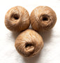 3 balls x 50g 90% Cashmere yarn : Cashmere + Bamboo fiber : 15 Caramel Brown