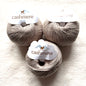 3 balls x 50g Cashmere yarn : 100% Cashmere : 04 Camel