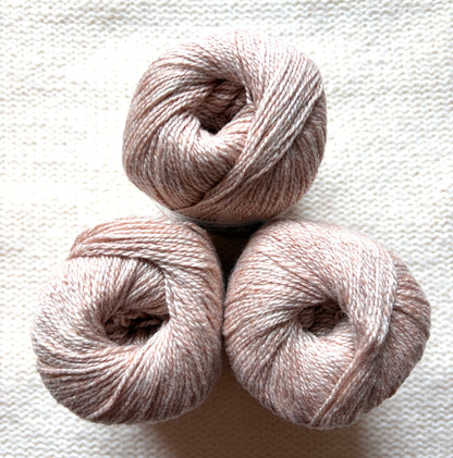 3 balls x 50g 100% Cashmere Yarn : 14 Sand