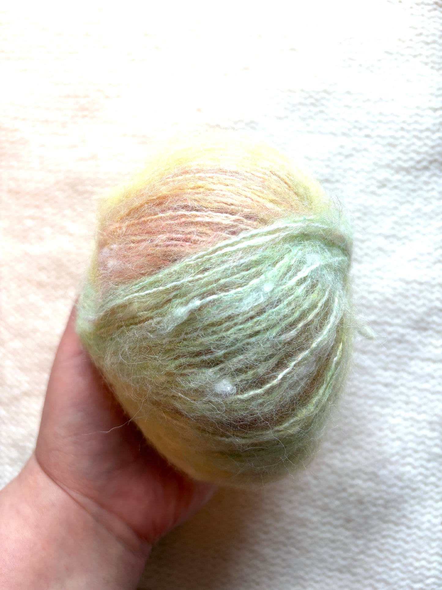 3 balls x 50g Mohair yarn : Gradient  Multicolour : 14