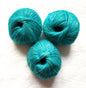 3 balls x 25g Glitter Mohair yarn : Mohair + Wool + Rayon : 12 Emerald