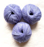 3 balls x 25g Glitter Mohair yarn : Mohair + Wool + Rayon : 28 Amethyst