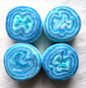 1 cake x 100g Ombre Mohair Blend Yarn : 05 Blue Ombre