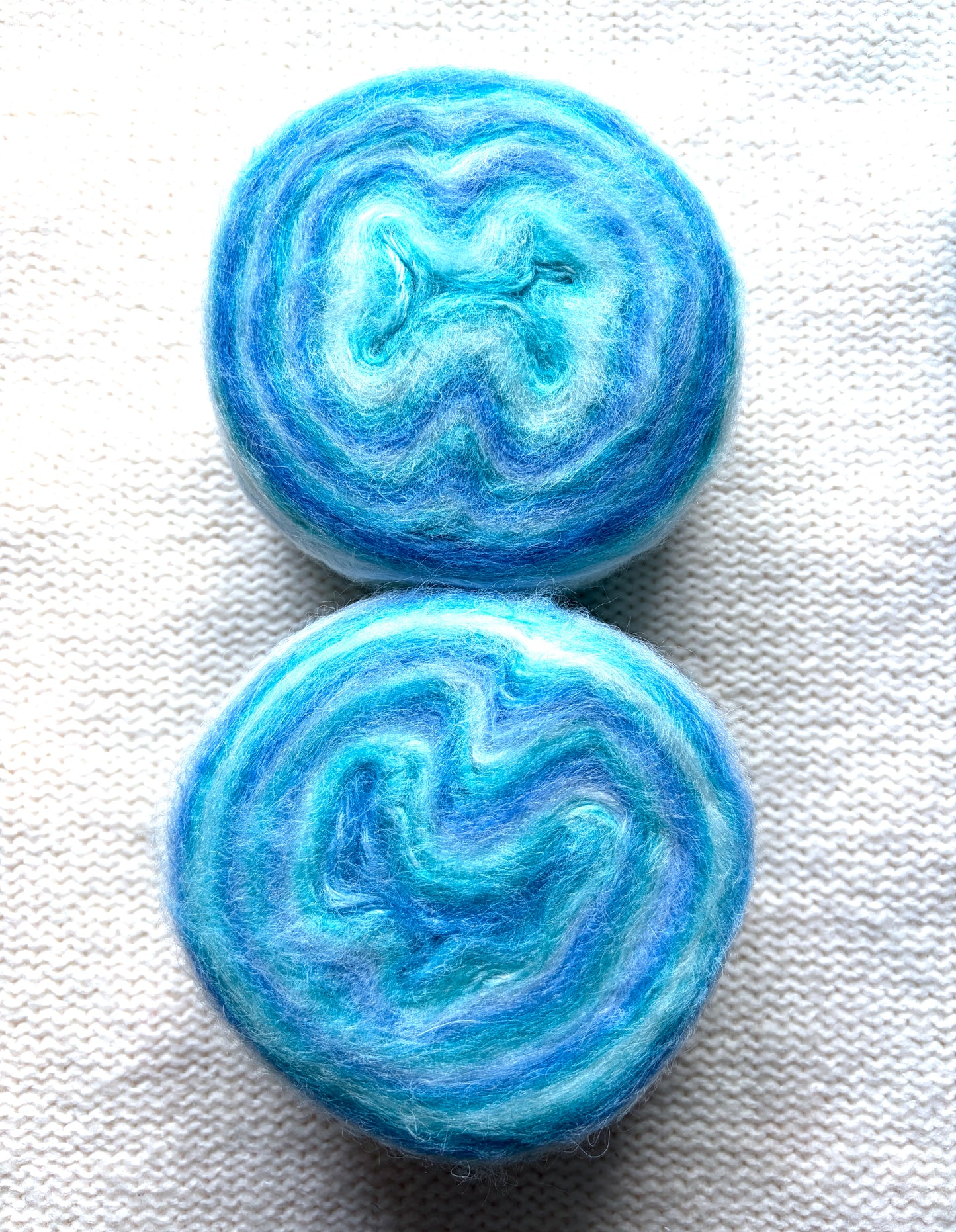 1 cake x 100g Ombre Mohair Blend Yarn : 05 Blue Ombre