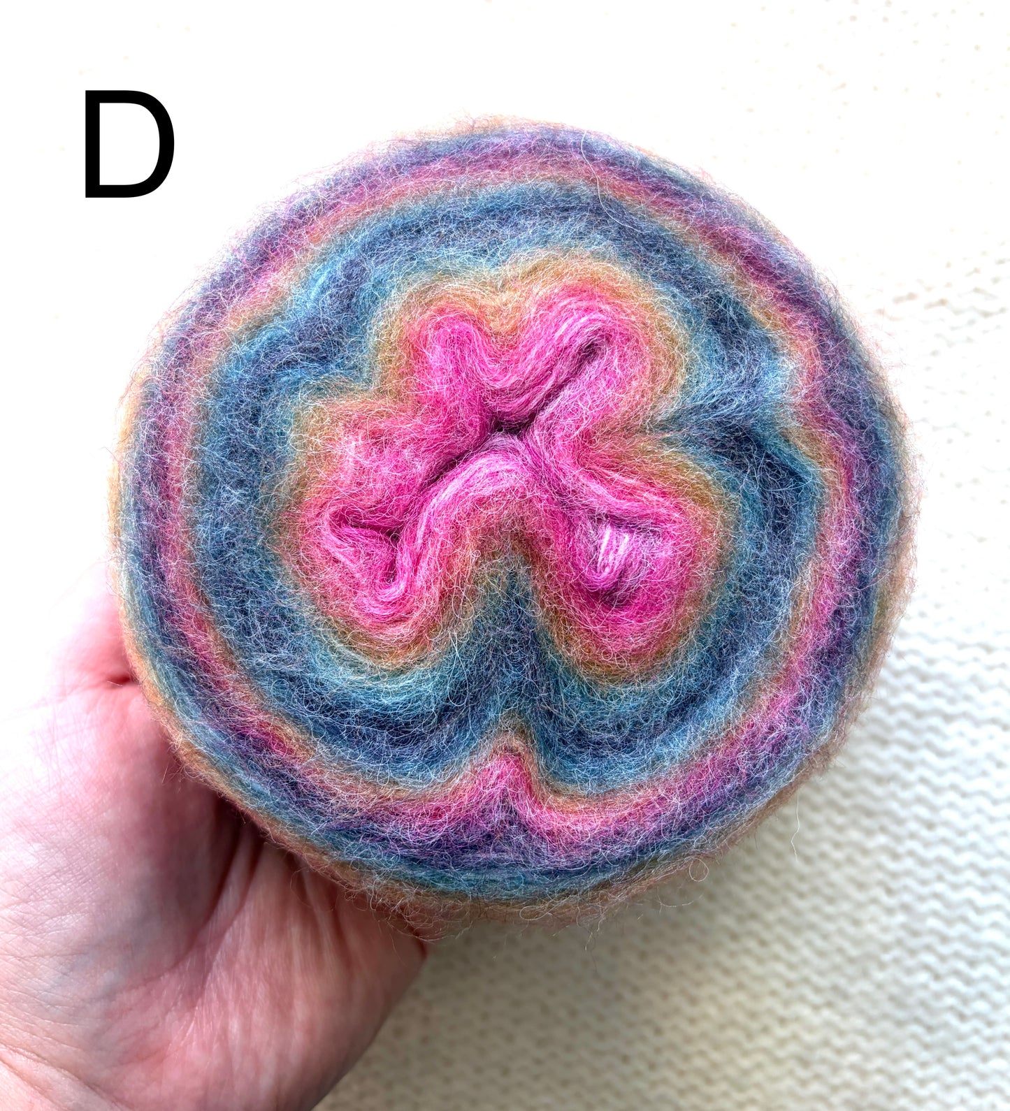 1 cake x 100g Ombre Mohair Blend Yarn : 06 Rainbow
