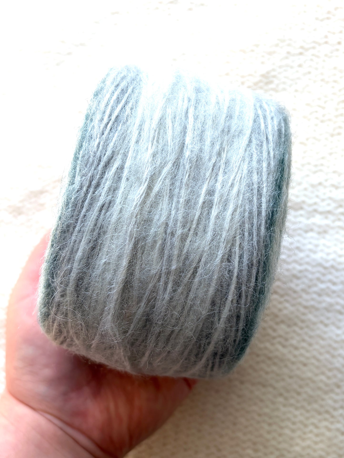 1 cake x 100g Ombre Mohair Blend Yarn : 07 Grey Ombre (Copy)