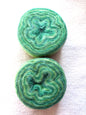 1 cake x 100g Ombre Mohair Blend Yarn : 02 Green