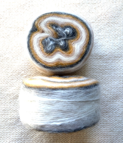 1 cake x 100g Ombre Mohair Blend Yarn : 08 Autumn