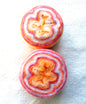 1 cake x 100g Ombre Mohair Blend Yarn : 21 Orange Ombre