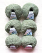 6 balls x 25g Alpaca Mohair yarn : Mohair + Alpaca + Acrylic : Colour 09 Olive