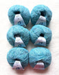 6 balls x 25g Alpaca Mohair yarn : Mohair + Alpaca + Acrylic : Colour 07 Teal