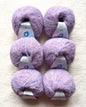 6 balls x 25g Alpaca Mohair yarn : Mohair + Alpaca + Acrylic : Colour 12 Lavender