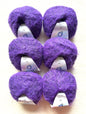 6 balls x 25g Alpaca Mohair yarn : Mohair + Alpaca + Acrylic : Colour 15 Grape