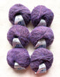 6 balls x 25g Alpaca Mohair yarn : Mohair + Alpaca + Acrylic : Colour 14 Plum