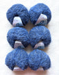 6 balls x 25g Alpaca Mohair yarn : Mohair + Alpaca + Acrylic : Colour 16 Indigo