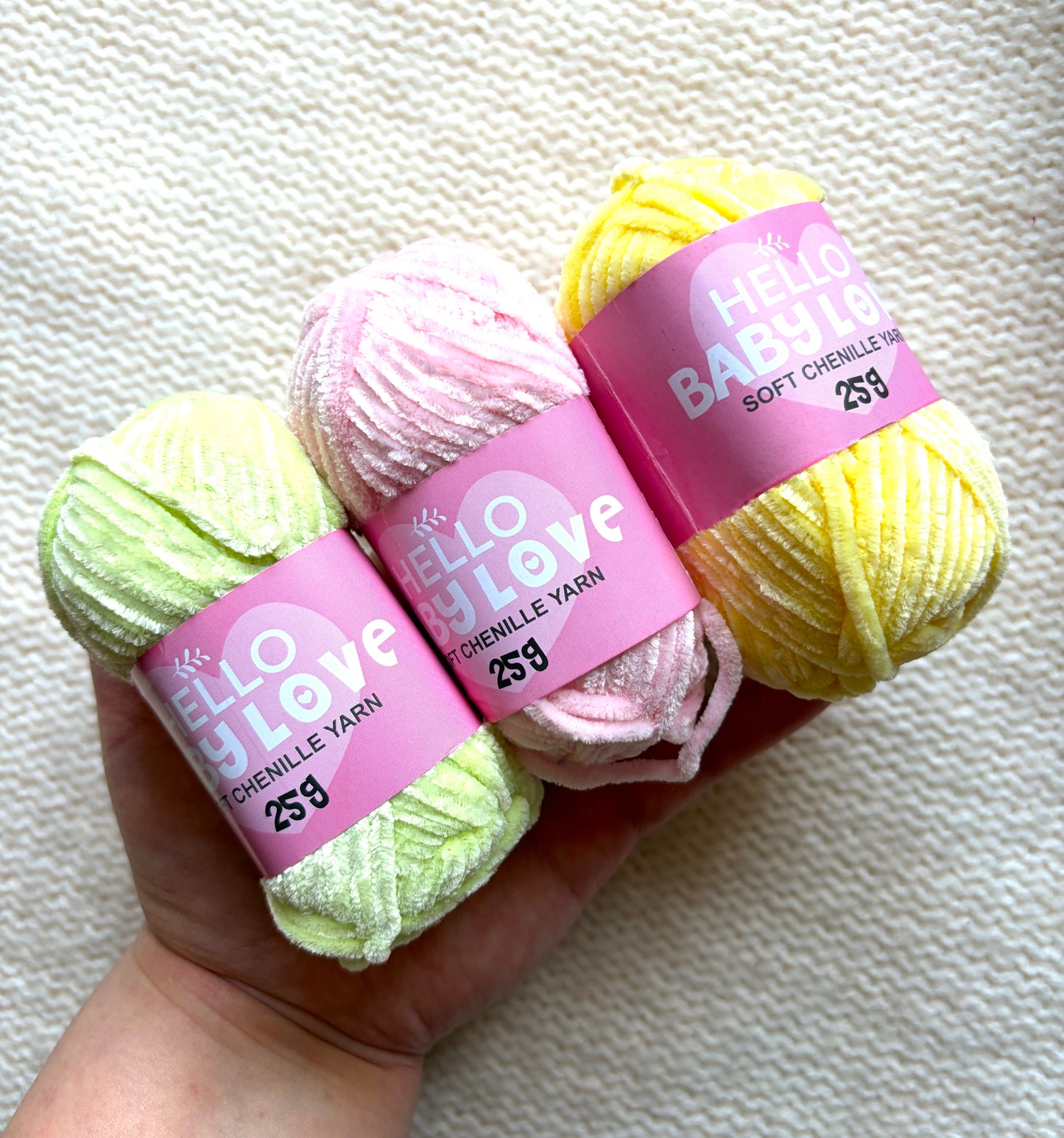 Hello Baby Love 12 Ball Yarn Pack - PASTEL