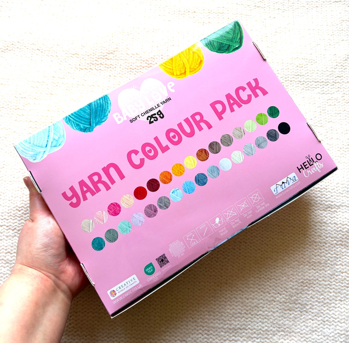 Hello Baby Love 12 Ball Yarn Pack - PASTEL