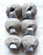6 balls x 25g Alpaca Mohair yarn : Mohair + Alpaca + Acrylic : Colour 11 Cocoa