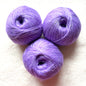 3 balls x 50g 90% Cashmere yarn : Cashmere + Bamboo fiber : 10 Amethyst