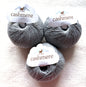 3 balls x 50g Cashmere yarn : 100% Cashmere : 07 Grey
