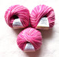 3 balls x 50g Fancy Wool Blend  yarn : 95% Wool : Colour 18 Strawberry