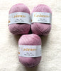 3 balls x 50g Cashmere Ultra Soft Yarn : 80% Cashmere : 08 Berry