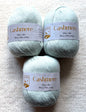 3 balls x 50g Cashmere Ultra Soft Yarn : 80% Cashmere : 17 Mint Green