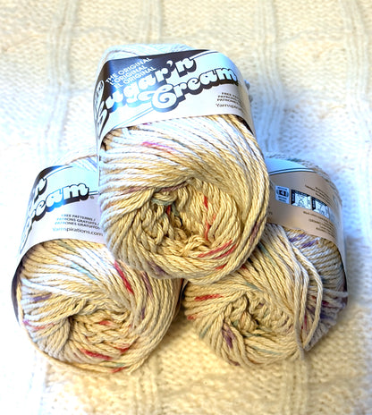 56.7g Lily Sugar 'n Cream Ombre Yarn - Potpourri : 100% Cotton