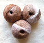 3 balls x 50g 90% Cashmere yarn : Cashmere + Bamboo fiber : 19 Gradient Khaki