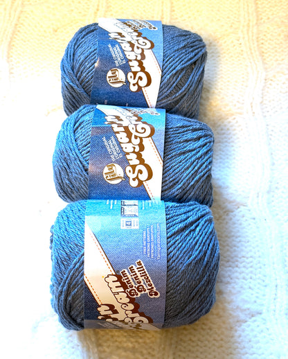 70.9g Lily Sugar 'n Cream The Original Yarn - Blue Jeans : 100% Cotton