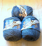 70.9g Lily Sugar 'n Cream The Original Yarn - Blue Jeans : 100% Cotton