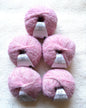 5 balls x 25g Alpaca Mohair yarn : Mohair + Alpaca + Acrylic : 19 Romantic Pink