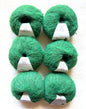 6 balls x 25g Alpaca Mohair yarn : Mohair + Alpaca + Acrylic : 14 Forest Green