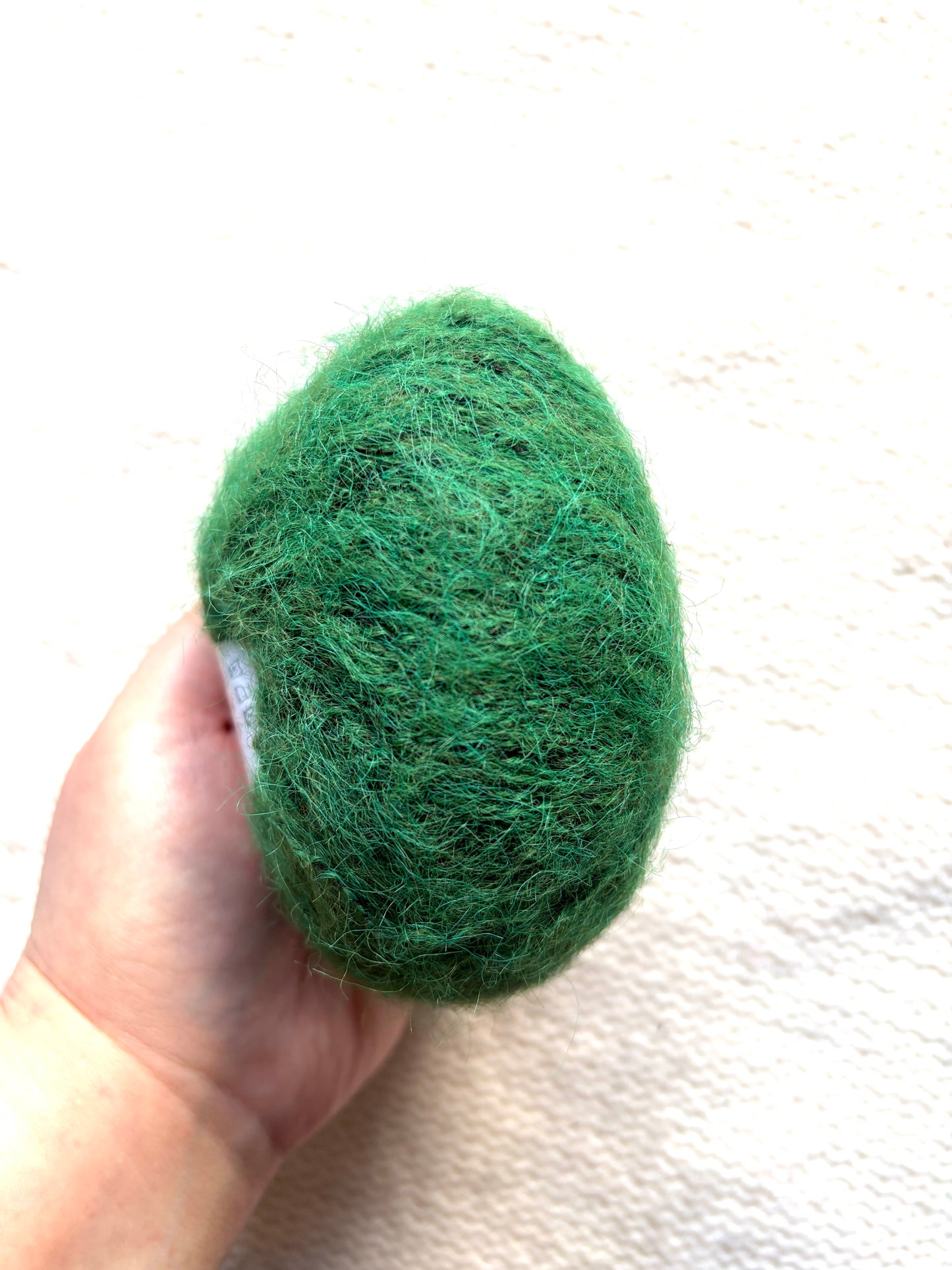 6 balls x 25g Alpaca Mohair yarn : Mohair + Alpaca + Acrylic : 14 Forest Green