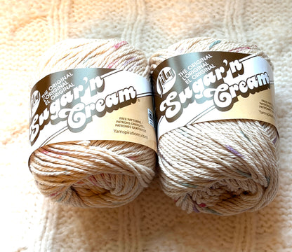 56.7g Lily Sugar 'n Cream Ombre Yarn - Potpourri : 100% Cotton