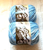 56.7g Lily Sugar 'n Cream Ombre Yarn - Faded Denim : 100% Cotton
