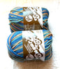 56.7g Lily Sugar 'n Cream Ombre Yarn - Capri Ombre : 100% Cotton