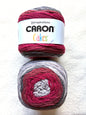 Caron Cakes Self Striping Aran Yarn 200g : Wool Blend : Red Velvet - 1 cake