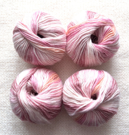 4 balls x 50g Gradient Ombre Wool Blend Yarn : Colour 04