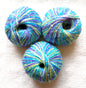 3 balls x 50g Mohair Blend yarn : Mohair + Polyamide + Acrylic : Blue Purple