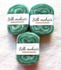 3 cakes x 50g Gradient Mohair Silk Yarn : Mohair + Silk+ Polyester : 05 Green
