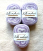 3 cakes x 50g Gradient Mohair Silk Yarn : Mohair + Silk+ Polyester : 02 Purple